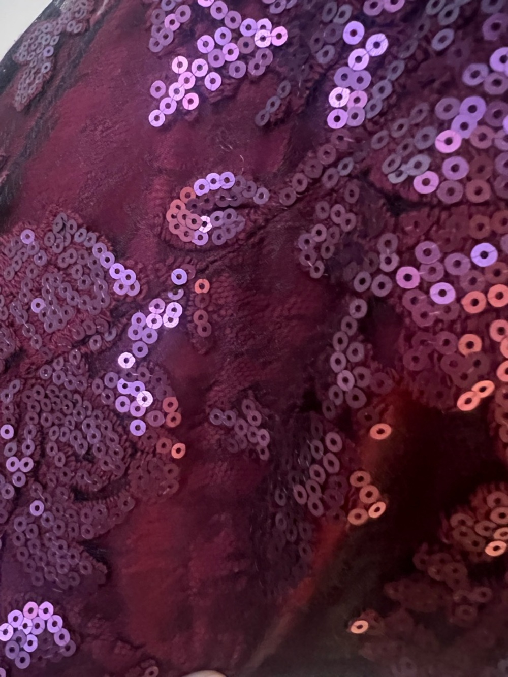 Tadashi Shoji Deep Red Evening Dress - Picture 6 of 6